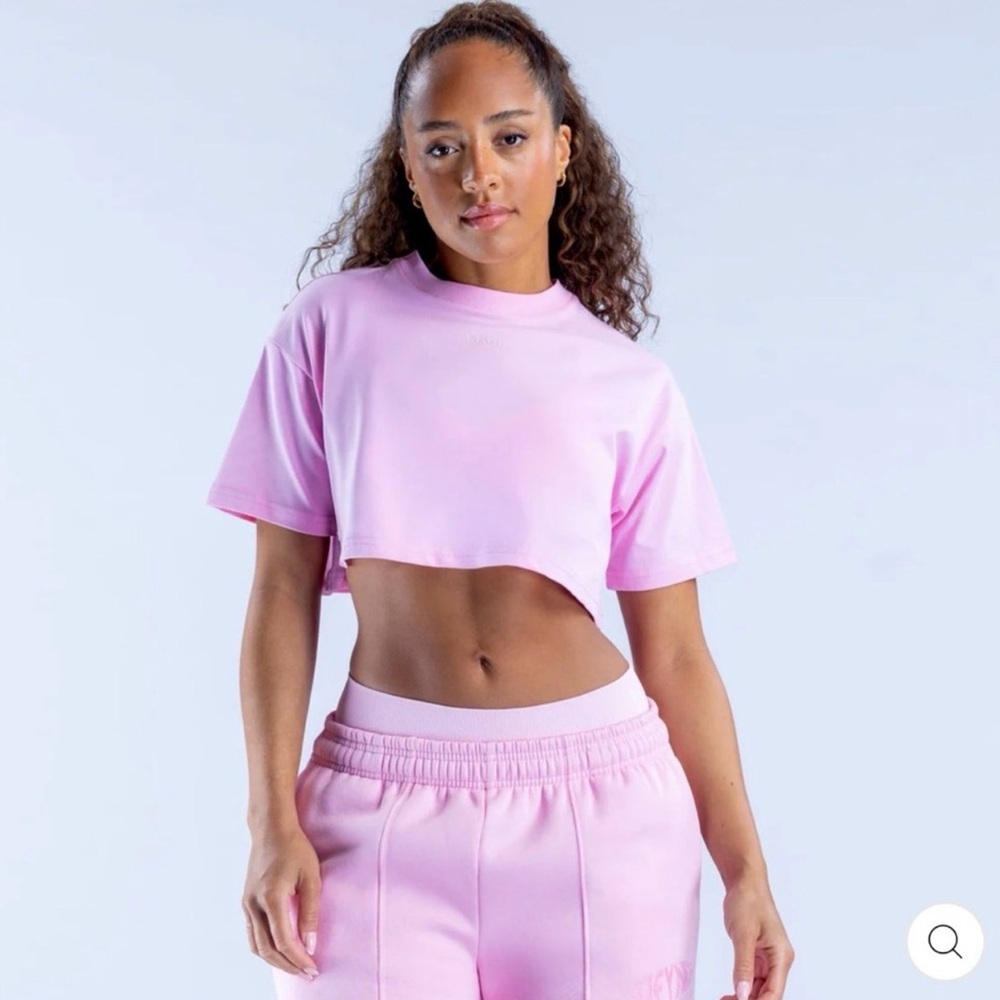 Stylish Pink Crop Top for Women